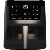 Aiwa Heteluchtfriteuse AFR-7000, 7 liter, 1800W, digitaal, zwart