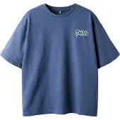 Name it Shirt 'NKMBleze' saffier / kaki / kersrood / wit