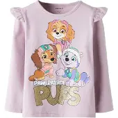 Name it Shirt 'NMFJaba Paw' karamel / goud / lichtlila / rosa
