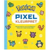 Sans marque Deltas - Pokemon Pixel Kleurpret - Kleurboek met 80 pagina's