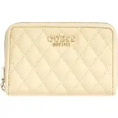 GUESS portemonnee Atabey SLG Medium Zip Around Wallet Yellow Lichtgeel
