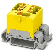Phoenix Contact 3273730 Verdeelblok Push-In-klem Geel 8 stuk(s)