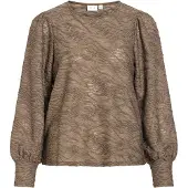 Vila Blouse 'VIFINA' mokka