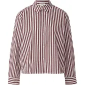 s.Oliver Blouse bordeaux / wit