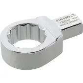 Stahlwille Ringinsteekgereedschap | sleutelwijdte 16 mm 14 x 18 mm | chroom-legering-staal | chroom-vanadium | 1 stuk - 58224016 58224016