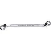 Stahlwille Dubbele ringsleutel | 12 x 13 mm 220 mm | diep gebogen | 1 stuk - 41041213 41041213