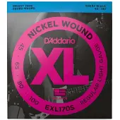 Daddario EXL170S Nickel Wound Bass Light 45-100 Short Scale