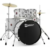 Premier Revolution 22" 5pc Drum Kit White