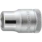 Gedore 30 12 6233930 Vierkant massief 10 mm (3/8 inch) Dopsleutelinzetstuk 12 mm 3/8 SW 12 3/8 (10 mm)