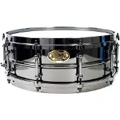 WorldMax 14" X 5" Black Brass Snare Drum Black Hardware