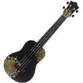Flight TUC40 Travel Concert Ukulele - Gold Mandala -