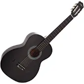 Gear4Music Classical Guitar by Black