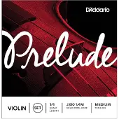 D'Addario Prelude Viool Snaren Set, 1/4 Schaal, Medium Spanning - J810 1/4M - Stalen Kern, Warm Geluid, Duurzaam - Keuze van Educators