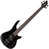 Gear4Music Harlem 4 Bass Guitar by Black