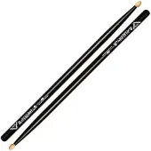 Vater Eternal Black 5B Wood Tip Drumsticks