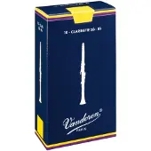 Vandoren Classic Bb-Klarinette 2,5 doos met 10 rieten - Frans Bb-klarinetriet