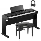 Yamaha DGX 670 Digital Piano X-Frame Package Black