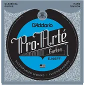 D'addario And Co Gitaar Snaren - Pro-Arte Klassieke Gitaar Snaren - EJ46FF Carbon Snaren - Zilver Geplakt, Dynacore