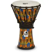 Toca Percussion Toca 7" Djembe Freestyle Rope Tuned Kente Cloth