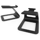 Kanto SE2 Elevated Desktop Speaker Stands (Small) Black