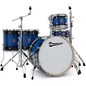 Premier Artist 22" 5pc Heavy Rock Drum Kit Indigo Burst