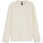 BOSS T-shirt van katoenen jersey met ronde hals