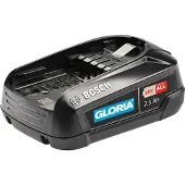 Gloria Haus und Garten 729101.0000 2.5 Ah Bosch Akku Gereedschapsaccu 18 V 2.5 Ah Li-ion