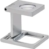 Eschenbach 1255 Dradenteller Vergrotingsfactor: 10 x Lensgrootte: (Ø) 14.6 mm Zilver