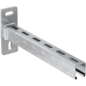 FISCHER BEFESTIGUNGSSYSTEME 538744 Wandrailconsole 450 mm 10 stuk(s)