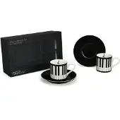 Agifty Espressokopjes - Toetsenbord print - Luxe cadeau