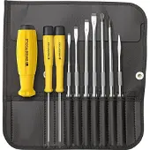 PB Swiss Tools Schroevendraaiers, Schroevendraaierset 8215 (Schroeven met sleufkop, Phillipps kruissleuf (PH))