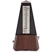 Gear4Music Mechanical Metronome with Thermo-Hygrometer by