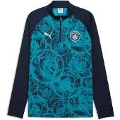Puma Functioneel shirt 'Manchester City' navy / turquoise