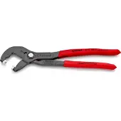 Knipex Slangklemtang Voor Klik-Klemmen | 250 mm Lengte | Anti-Slip | Kunststof Bekleed | Grijs Geatramenteerd - 85 51 250 C SB