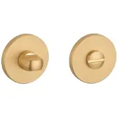 Aprile Comfort WC garnituur rozet 7mm Ø53mm goud satiné Toilet Rozet
