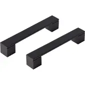 Differnz meubelgreep Tilburg 128 mm mat zwart 2 stuks