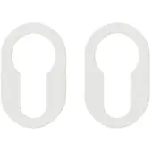 NUDA cilinderplaatjes 26×42 mm wit