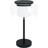 Eglo connect Briaglia-C LED tafellamp Briaglia-C, dimbaar, helder / transparant, Woon-/ Eetkamer, Glas, Modern