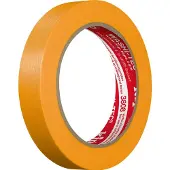 Kip Afdekband | glad | geel | lengte 50 m | breedte 18 mm | rol | 12 stuks - 3808-18