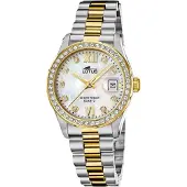 Lotus Analoog horloge '- Watch Freedom - Quartz watch movement - Watch case width: 32.5 mm' beige