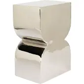 Zuiver Bijzettafel Cones Stool Silver