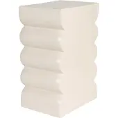Zuiver Curves Kruk H 45 cm - Shiny Beige