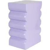 Zuiver Curves Kruk H 45 cm - Shiny Lilac