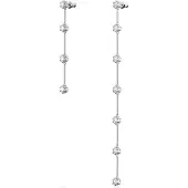 Swarovski Constella Dames OorbellenOorhangers Metaal - Zilverkleurig