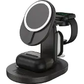 Otterbox 3 In 1 Oplaadstation Voor MagSafe Stand Zwart