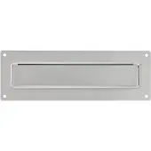 Burg wachter 32480 PORTA 796 SI Brievenbusgleuf Aluminium, Plaatstaal Zilver