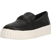Clarks Mayhill Cove Zwarte Leren Schoenen