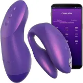 We-vibe Chorus Pro - App- en afstandsbedienbare koppelk vibrator (paars)