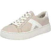 Rieker Sneakers laag beige / wit