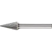 PFERD TOOLS 21115126 Freesstift Kegel Lengte 60 mm Afmeting, Ø 10 mm Werklengte 20 mm Schachtdiameter 6 mm